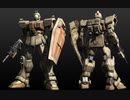 バトオペ2　アインスが往く63 砂漠 5vs5 cost 300 陸戦型ジム　タックルコンを食らえーい！