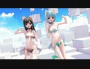 【MMD】らぶ式Chocolat・Mintで『すーぱーぬこわーるど』1080p