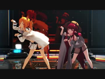 [MMDアークナイツ][Sour式 Sora Vigna]PiNK CAT(RuA cover)