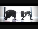 【MMDワンパンマン】黒師弟でゾンビメイカー+α