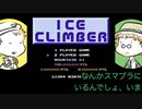 アイスクライマーで仲良く協力登山に挑戦！【単発レトロゲー実況】
