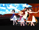『曼珠沙華』　【MMD杯ZERO2参加動画】　海野美雨モデル更新配布　　歌：ふぉっくす紺子、歌愛ユキ、海野美雨　おねーちゃん(KEITEL式JK)　　