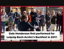 Famous Cellist Dale Henderson at the Bachfest Leipzig