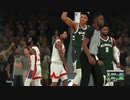【NBA2K20】ネッツvsバックス(タクvsヤマＰ) 後半