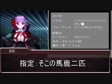 【ゆっくり人狼】Ａ　Ｉ　人　狼【四日目】