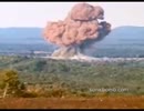 熱帯雨林での核使用を想定し50トンのTNTを爆発させる模擬核実験