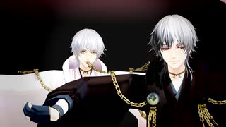 【MMD刀剣乱舞】曼珠沙華【鶴丸国永_白黒】