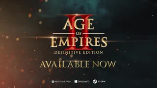 【AoE】Age of Empires II Definitive Edition -ローンチトレーラー X019【AoC】