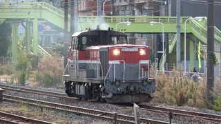 【仕事終わって】DE10単機@東淀川(20191113)【帰る】