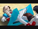 【リョナ】ジャスティス学園 ゆりかが響子先生に関節技を極められまくる