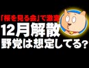 「桜を見る会」問題で情勢激変！「12月解散」を野党は想定しているか？