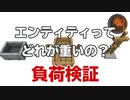 #3【マインクラフト】負荷検証シリーズ エンティティって重いの？ CBW アンディマイクラ (Minecraft JE 1.14.4)