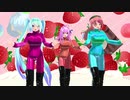 【MMD】愛言葉Ⅱ【闇音レンリ　桃音モモ　初音ミク】