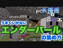 【マインクラフト】大海原の三人衆・改#27【エンダーパール集め】