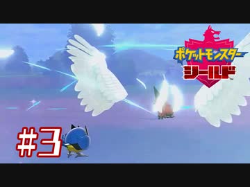 超序盤に神の鳥を捕まえる【ポケットモンスターシールド】＃３