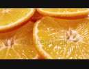 えひめ共同産業合同会社　oranges-orange-slices-rotating-pattern-macro-texture-background-backdrop-footage-video