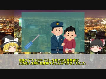 【ゆっくり解説】下級国民、驚きの逮捕理由