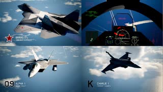 Ace Combat 7 Multiplayer463 バトルロイヤル Rafale + HCAA