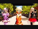【MMD】3人で『プラチナ』【らぶ式ミク誕生10周年】