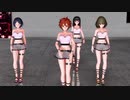【MMD】ヒビカセ（吉岡沙紀・黒川千秋・高垣楓・速水奏） *VR版有り