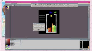 Asepriteでテトリス(っぽいなにか)を作ってみたよ。