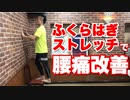【腰痛改善】ふくらはぎストレッチで腰痛改善！