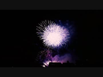 伊万里湾大花火2019 ゾンビランドサガコラボ花火「佐賀事変」