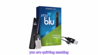 I decided to quit smoking using myblu