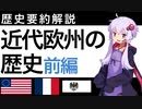【歴史要約解説】近代ヨーロッパの歴史　前編