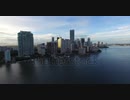 stock-footage-aerial-video-of-brickell-at-dusk　大内徹