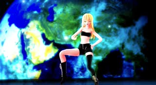 【MMD】BURNING 改悪式魔理沙 [1080p]