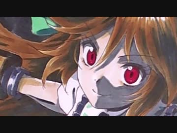 【東方描いてみた】霊烏路空【コピック】