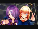 【アイドル部MMD】背中合わせでElephant(Ignite)【木曽あずき/牛巻りこ】