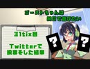 【特別企画】ゴーストちゃんはMOで遊びたい　31tix目【Twitter投票結果】
