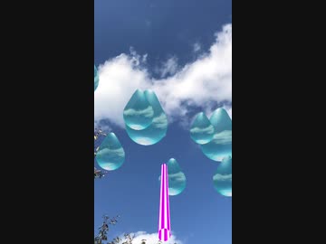 【iPhone】いろいろなシャボン玉を吹くアプリ作ってみた【アプリ】