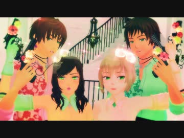 【APヘタリアMMD】イベリア&子分ガールズでREVOLVER