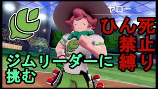 【ポケモンシールド】誰も死なせない男、初めてのジム戦【ひんし、リセット縛り】#12