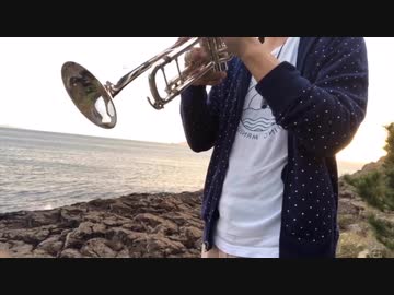 「彩波  IROHA」  オリジナル曲   ピアノ&トランペット&ハープ