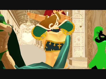 【ジャンル混合MMD】ナルキッソスとポカパマズとシル子でECHO