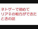 【2ch】ネトゲーで初めてリア♀の相方ができたときの話
