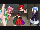 【東方MMD】パンモロキック20連発【パンツ注意】