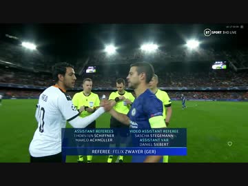 《19-20UEFA CL》 [GS第5節・H組] バレンシア vs チェルシー