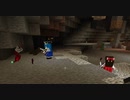 【06】【Minecraft生放送】顔自作メイドの霊夢、魔理沙、てんこを連れてふらつく