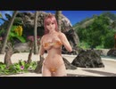 【DOAX3fortune】着替え成功 ほのか(日焼けリセット、濡れ度100固定)