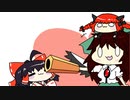 【東方手書きショート】ブチギレ!！れいむちゃん☆1339
