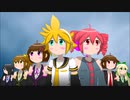 ボカロ＆UTAUオリジナル曲【Parallel world】作詞:作曲：パンハロ／イラスト：パンハロ