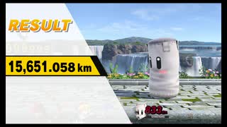 【スマブラSP ホムコン】 ピーチ 3543.456km / ロイ＆ピーチ 15651.058km 【ホームランコンテスト】