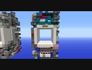 【Minecraft】小さくなった6x6ピストンドア 900 blocks