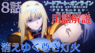 【SAOAWoU】8話の用語を軽ーく解説！消えゆく尊き灯火