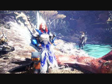 [MHWI＃4]狩猟初心者の二人がモンスターハンターワールドアイスボーンで狩猟生活！